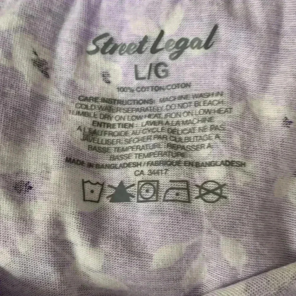 Street Legal crop top in soft  cotton - Picture 3 of 3